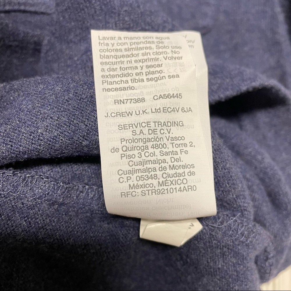 Madewell navy open front duster/cardigan/sweater - Picture 6 of 14